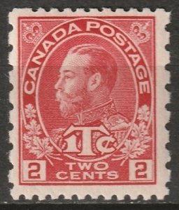 Canada 1916 Sc MR3 war tax MH* die I