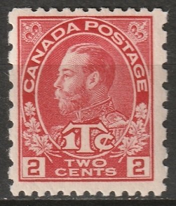 Canada 1916 Sc MR3 war tax MH* die I