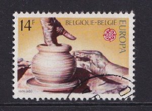 Belgium  #947 used 1976   Europa  14fr
