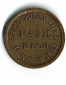Sanitary Fair Token 1861/1863
