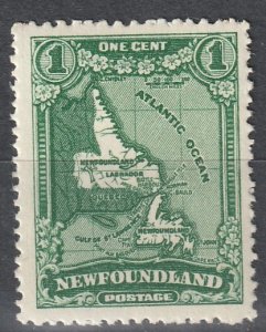 Newfoundland #163  Mint OG  Hinged ,  VF (~1648)