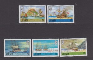 Jersey 1987 Adventurers set of 5 NHM