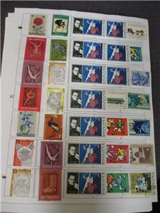 Thousands Of Bulgaria Stamps Hinged On Pages - Unchecked - Read Desc  (BJ11)