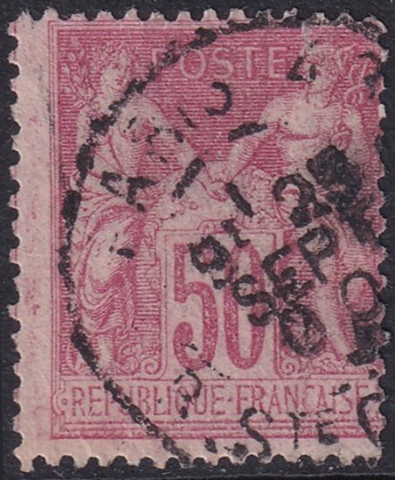 France 1898 Sc 107 used
