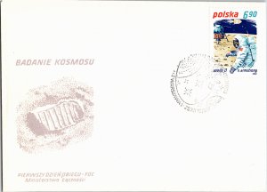 Poland, Worldwide First Day Cover, Space