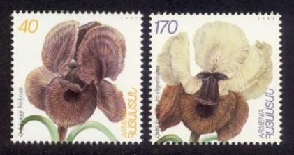 Armenia Sc# 562-3 MNH Iris