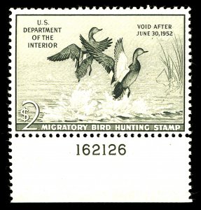 U.S. #RW18 MINT PL# SINGLE OG NH