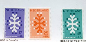 Netherlands, Scott #B449-51, Mint, Never Hinged