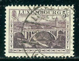 Luxembourg Scott # 130a, used, perf. 12.5