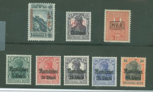 Romania #2N1/3N1/3N8-12/ Unused Single