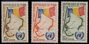 Chad 1961 SC# 67-9 MLH E90