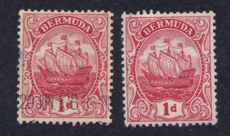 Bermuda   42 & 42a    used and MNG         CV $67.75