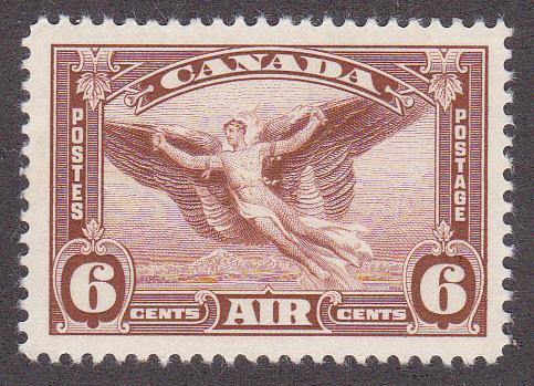 Canada # C5, Mint Light Hinged, Third Cat