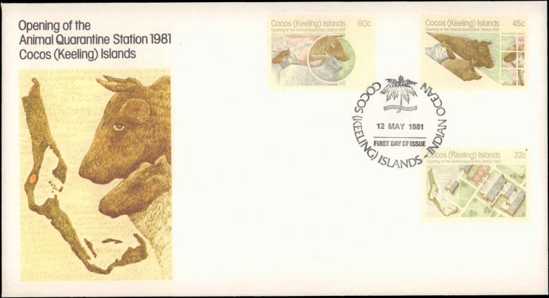 Cocos Islands, Worldwide First Day Cover