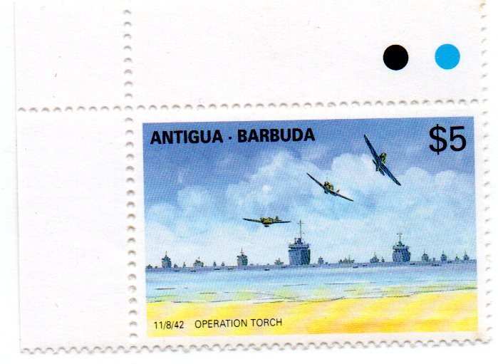 ANTIGUA & BARBUDA 1206 MNH SCV $6.00 BIN $3.60 AIRPLANES