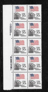 #1894E MNH Zip & Copy Block of 10