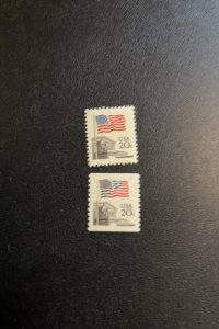 United States 1895 error printing blue stripes in flag MNH