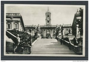 Vatican 1939 Postal Card Italy Rom The Capitol