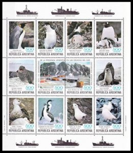 1980 Argentina 1465-74,77-78KL Antarctic  birds 17,50 €