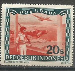 INDONESIA, 1948, MNH 20s AIR POST Scott C2