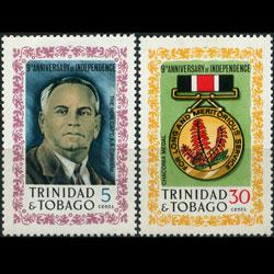 TRINIDAD & TOBACO 1971 - Scott# 201-2 Indep. Set of 2 NH