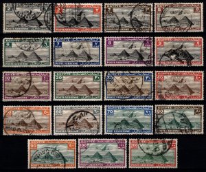 Egypt 1933 Airmail, Part Set [Used]