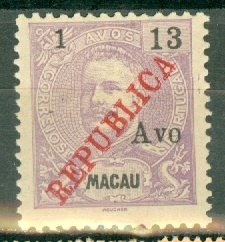 PM: Macao 208 mint CV $200