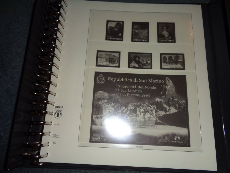 LINDNER HINGELESS ALBUM W/SLIPCASE: MONACO, 2003-2007