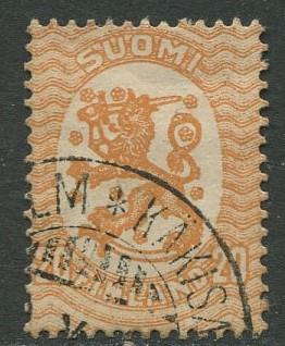 Finland - Scott 88 - Arms of Republic -1917- Used - Single 20p Stamp