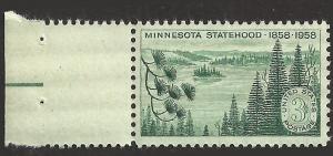 # 1106 MINT NEVER HINGED MINNESOTA STATEHOOD