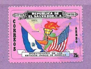 El Salvador Used Stamp Scott C383 #21