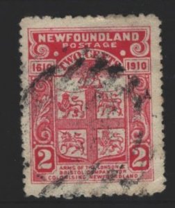 Newfoundland Sc#88a Used