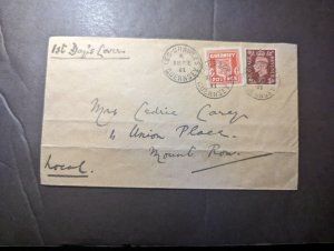 1941 England British Channel Islands First Day Cover FDC Guernsey CI Local Use