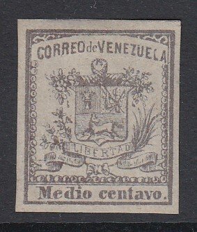 VENEZUELA, Scott 8, MNG (no gum)