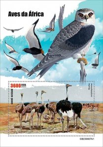 2024 07 - GUINEA BISSAU - BIRDS OF AFRICA I        1V     complet set   MNH **