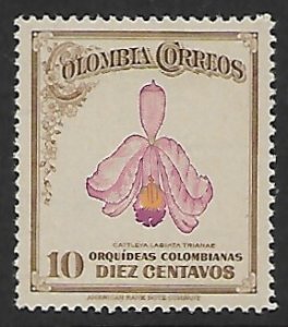 Colombia # 551 - Cattleya Orchid - MNH.....[Zw11]