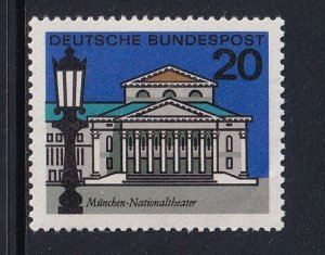 Germany  #872  MNH 1965  State Capitals 20pf  Munich