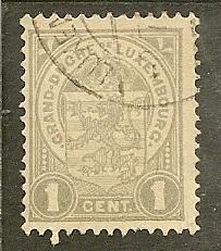 Luxembourg   Scott  75    Arms      Used