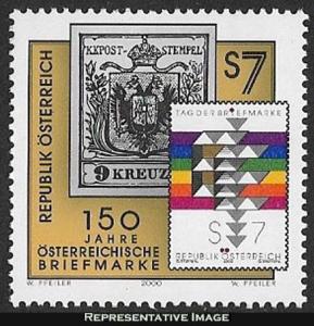 Austria Scott 1819 Mint never hinged.