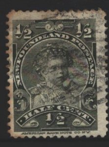 Newfoundland Sc#78 Used