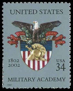 PCBstamps   US #3560 34c Military Academy Bicentennial, MNH, (7)