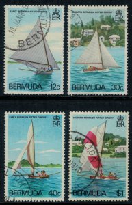 Bermuda #437-40  CV $4.60  Sailboats