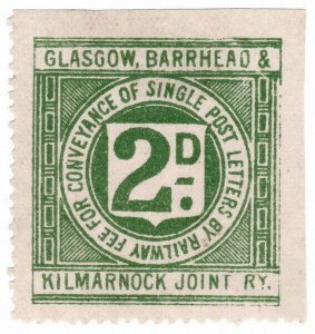(I.B) Glasgow, Barrhead & Kilmarnock Joint Railway : Letter 2d