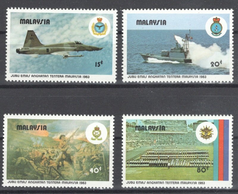 Malaysia 1983 Armed Forces MNH VF