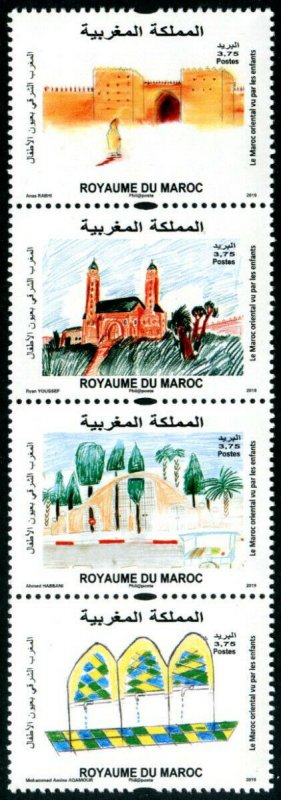 HERRICKSTAMP NEW ISSUES MOROCCO Children's Drawings 2019