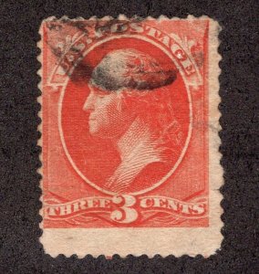 US #214 Three Cent Washington *Minor Fault* ~jm-0498