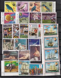 Paraguay - small stamp lot - used (2976)