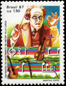 Brazil 2095 MNH - Heitor Villa Lobos