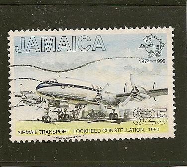 Jamaica  Scott 903  Airplane  Used  