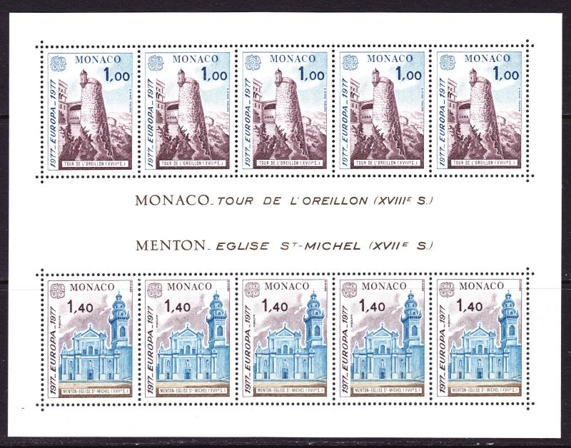 Monaco Scott 1068a   VF mint OG NH.